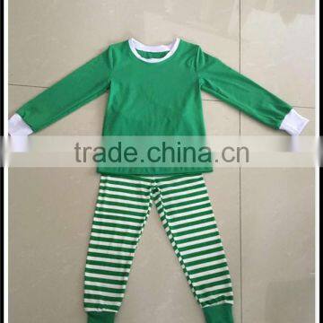 Persnickety christmas Baby kids unisex stripes pajamas clothing set sleeping bedding outfits