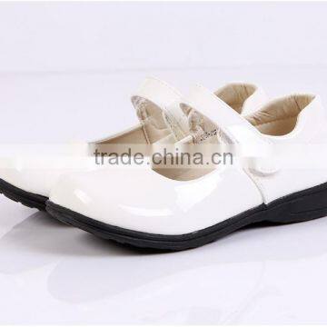 Juqian Special Occasions Slip on Best White Student Shoes for Primary School photo-2