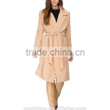 Latest Elegant Open Front Women's Coat Winter Fur Coat 2015 photo-2