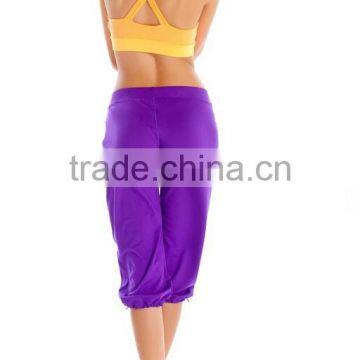 Hot Sale Loose Sports Yoga Capri Pants Workout Capri Yoga Pants photo-4