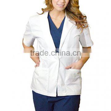 Hospital Unifrom Designer Doctor Coats Button up Wholesale Lab Coat photo-3