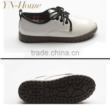 Hot Sale Boys Black Leather School Shoes Casual Shoes