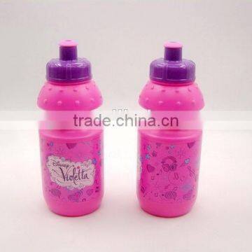 350ml Plastic kids Advertising sports bottle /sipper drinking cup