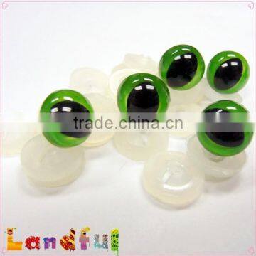 12mm Green Plastic Animal Eyes Craft Safety Cat Eyes photo-5