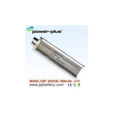 High Capacity Li-Polymer battery 5530100 1600mAh 3.7V