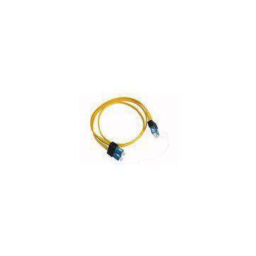 Plastic Optical Fiber Patch Cable Cord PVC / LSZH with SC-SC Connector
