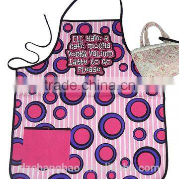 Oilcloth Apron Kitchen Apron Set