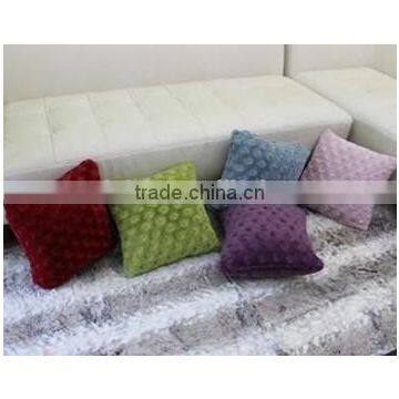 Xinbo Family Decoration Solid Embossed Coral Fleece Seat Cushion