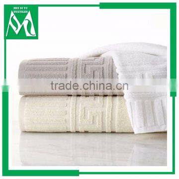 Jacquard cotton bath towel suit with customized logo