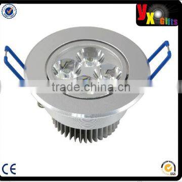 Lemonbest Dimmable 4X1W 110V Led Downlight Recessed Ceiling Lighting Fixture, Warm White, 50W Halogen replacement