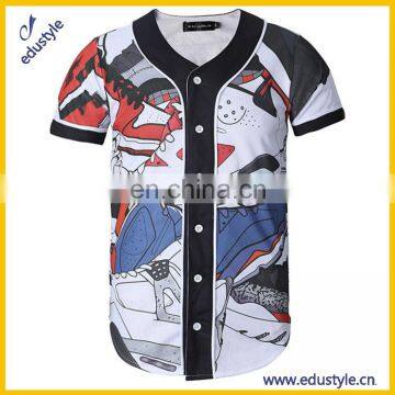 Fashion Designs Cheap Sublimation Baseball Uniforms