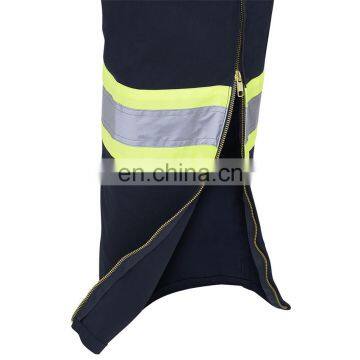 High Performance Orange Fire Retardant Nomex Coverall With Safety Reflective Strip Used in Aviation photo-6