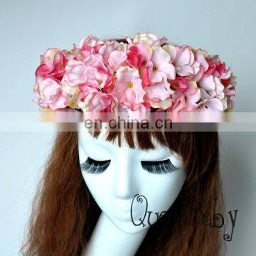 2013 Boho Lady Girl Floral Flower Festival Wedding Garland Forehead Hair HeadBand