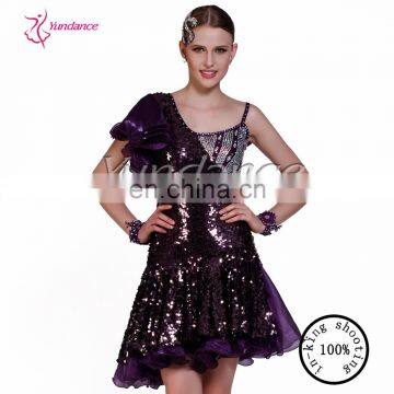 L-1137 Hot sale leotard newest style latin dance dress