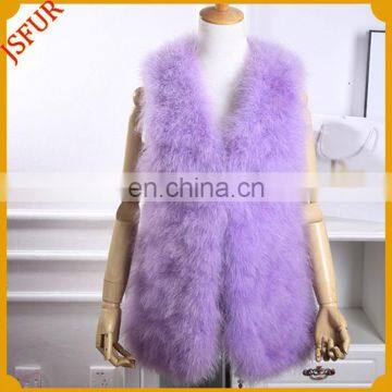 2016Newest Made In China Vest Free Size Turkey Fur Waistcoat