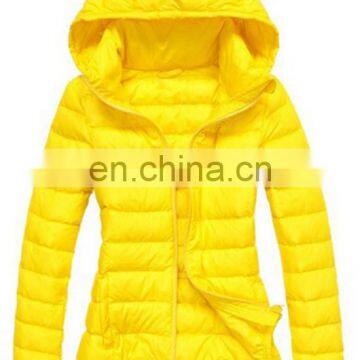 European Style Ultra Thin Foldable Down Blazer For Women