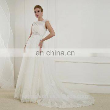 C5024 Seductive lace and fold top wedding dress Hot sale