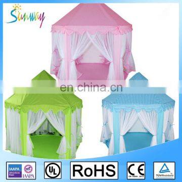 Sunway Pink Blue Princess Tent Kids Igloo Play Tent Castle Tent Pop Up Play House