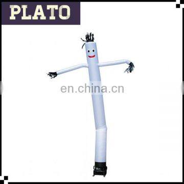 White Customized Inflatable Air Dancer for promotion