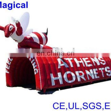 Red bee inflatable marquee/event tent