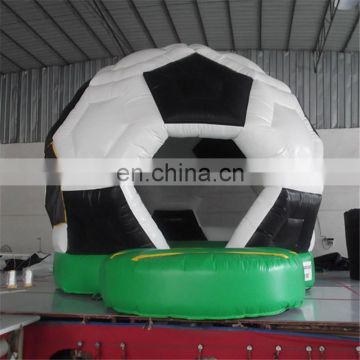 Commercial grade kids party giant football inflatable bouncer made of lead free pvc tarpaulin from China