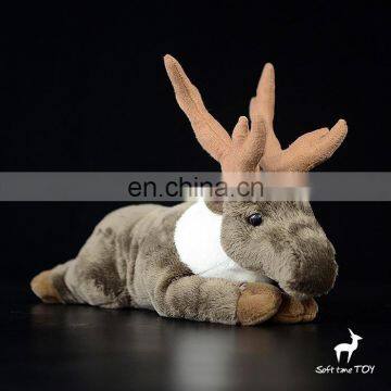 10INCHES Reindeer plush soft stuffed xmas animal gift toy