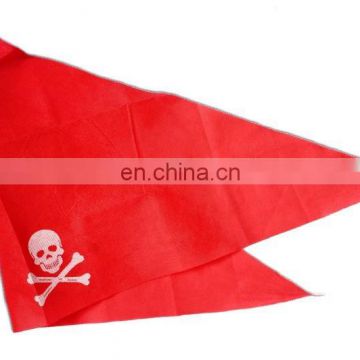 Party Halloween red Pirate skull bandana HAL-0031