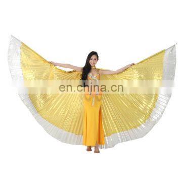 BestDance Performance Belly Dacne Gold-Silver & Silver-Gold Isis Wings for women