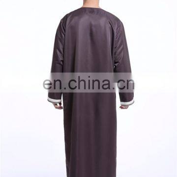 Muslim Wear Men Jubah Muslim Jubah 2017 New Style Islamic Abaya Muslim Men Thobe photo-5