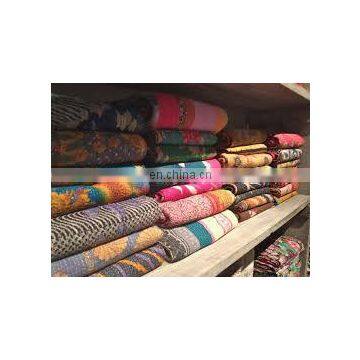 vintage kantha quilts in lot