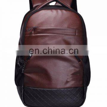 backpack bags -Leather Backpack Laptop Bag Tan color