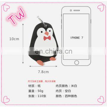 Top Quality Customized Promotion Luxury Funny Penguin Shaped Sticky Note Pad Stationery Wholesale From China photo-2