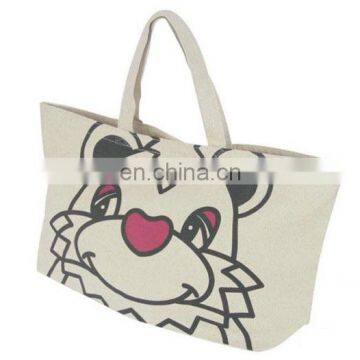 Custom Print Wholesale Recycle Cotton Canvas Tote Bag photo-4