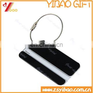 Cheap customized plastic luggage tag for promotion gifts