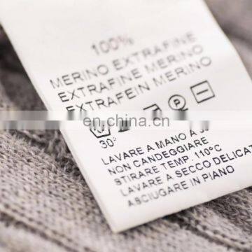 Custom Printing 100% Cotton Care Labels photo-4