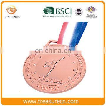 Cheap sample custom metal blank sports boxing medals and trophies