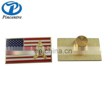 Wholesale Souvenir Factory Supply Metal Cross Flag Pin Badge photo-3
