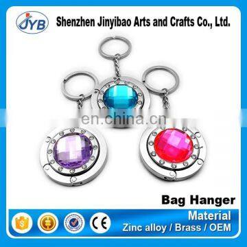 zinc alloy material bag hanger and bag hanger type cheap handbag holder