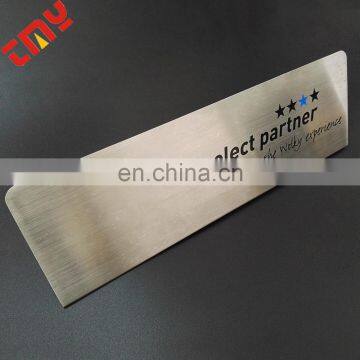 Custom Design Logo Label Metal Plate Bending With Excellent Technology photo-3