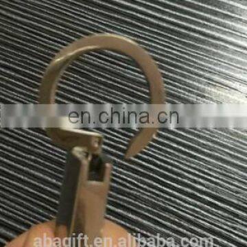 Hot Sale Leather Keychain With Metal Logo photo-2