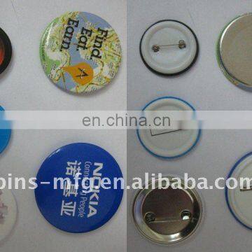 cheap tin metal button badge