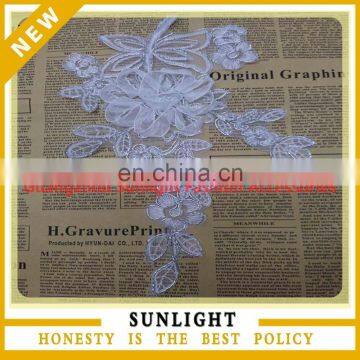 New arrival Wedding dress flower lace applique