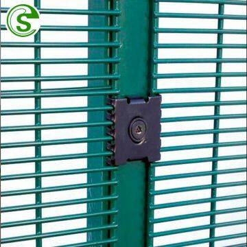 358 Security Mesh Corrosion Resistant Galvanized Security Fence Panels photo-3