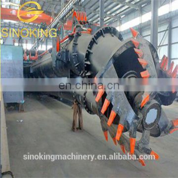 hot sale cutter suction dredger-water flow rate 3500m3/h