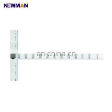 B1110 Top Chinese Factory 24 Inch 48 Inch Aluminum T Shape Square Ruler