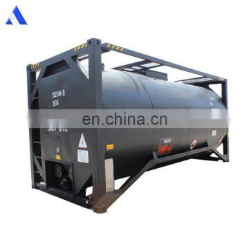 Fire Heating or Electric Heating 20000L Bitumen Transportation Tank Container photo-2