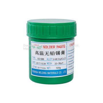 High Temperature Lead-free Halogen-free Solder Paste No-clean Solder Paste SMT Solder Paste