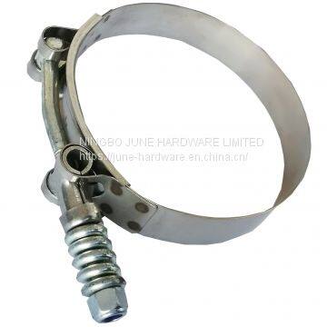 Stainless steel W4 T bolt hose clamp