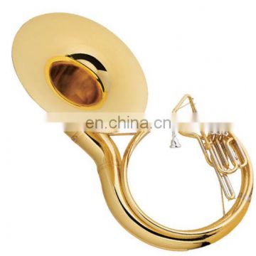 Bb tone gold lacquer finish sousaphone for sale