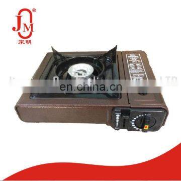 Popular Blue Color Electronic Ignition 1 No of Gas Burner Butane Portable Gas Stove